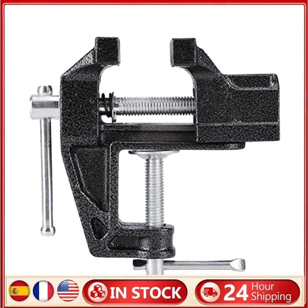 

Golf Grip Replacement Tool Bench Clamp Quick Adjustment Vise Clamp Cast Steel Quick Shaft Clamp Golf Club Regrip Vise Tool