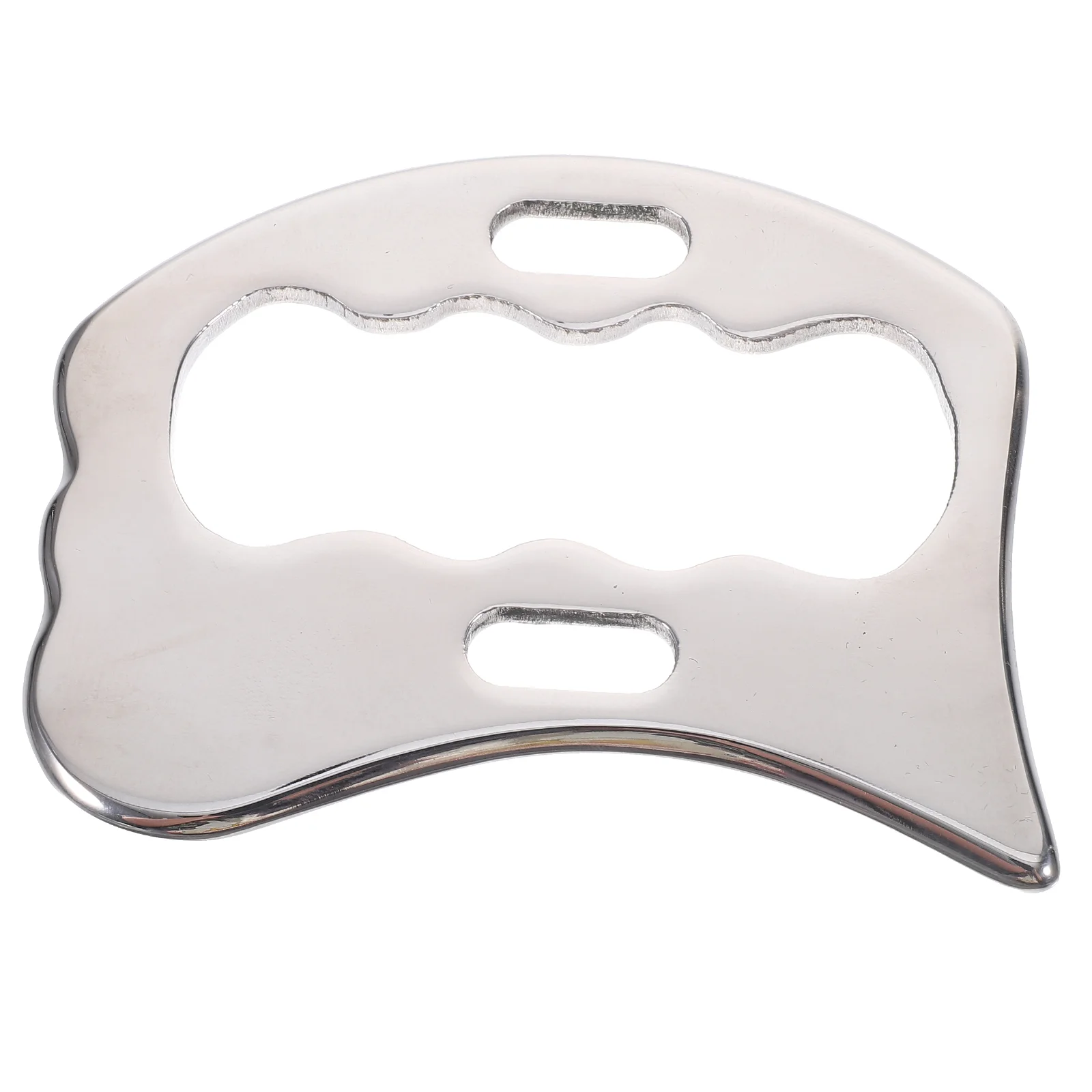 Neck Massager Work Out Muscle Scraping Tool Body Scraper Guasha for Spa Board Home Tools Stainless Fitness