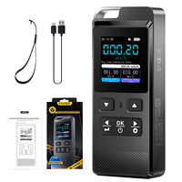 Geiger Counter Nuclear Radiation Detector, Portable Gamma/X-ray Meter with IPS Display, Rechargeable, 5 Units Switched, Monitor