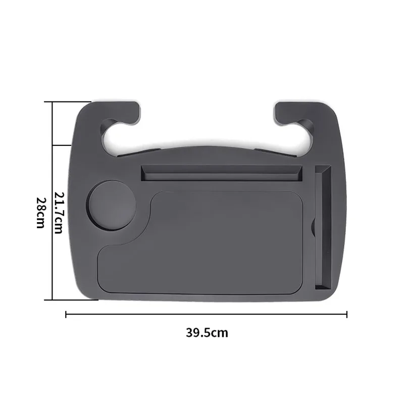 Car Steering Wheel Dining Table Tray Multi-functional Car Food Tray Dinner Plate Steering Wheel Rack Storage Board Card Table