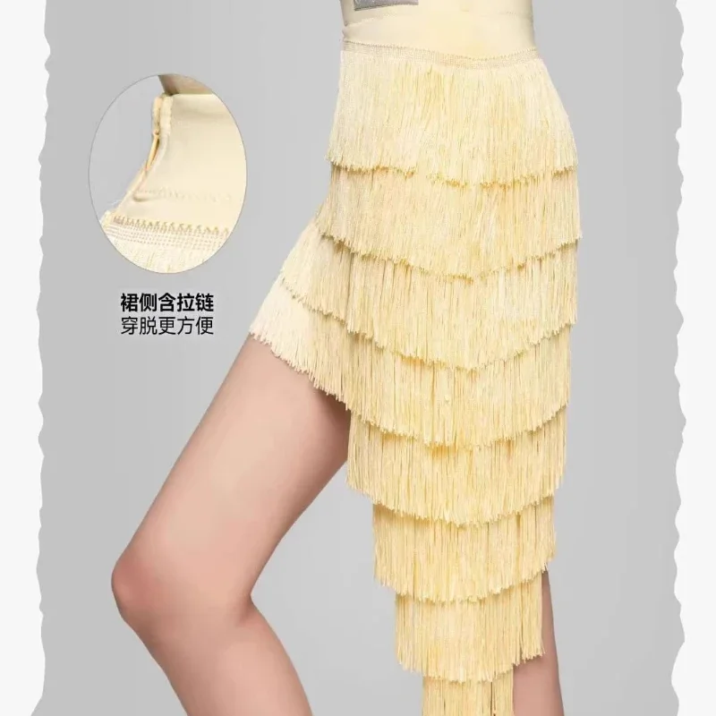 Traje de treinamento de dança latina menina novo traje de desempenho das crianças regulamentos de competição vestido de dança latina