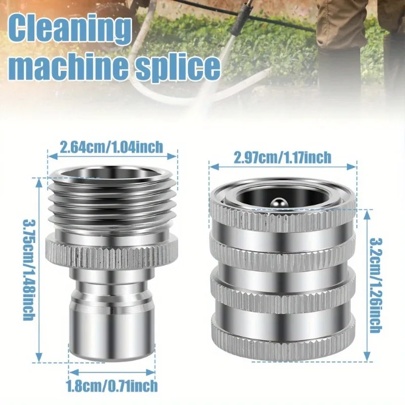 4Pcs 3/4