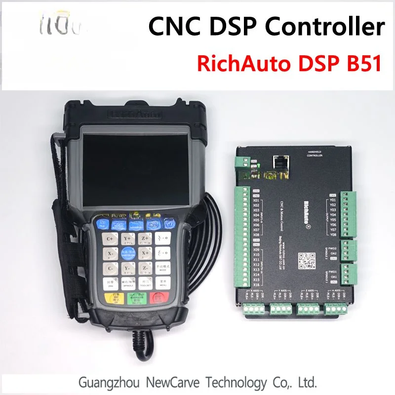 

RichAuto DSP B51 USB CNC Controller B51S B51E 3 Axis Controller for CNC Router Control Replace DSP B51 Manual NEWCARVE