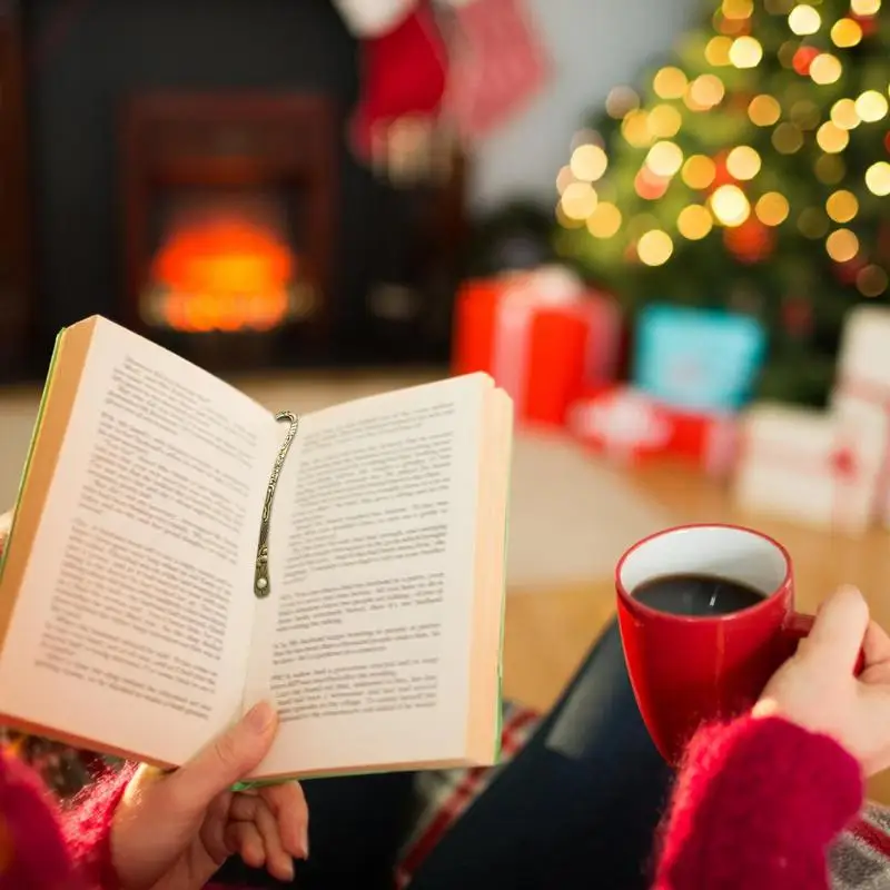 Luminous Bookmark Alloy Bookmark Sun Moon And Stars Patterned Decorative Book Markers Gifts For Women Book Lovers Bookworm