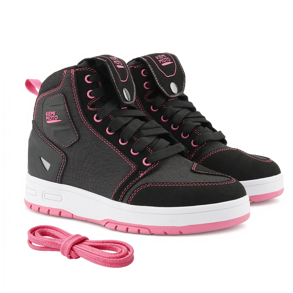 AliExpress KEMITOUR Women's Motorcycle Shoes Summer Breathable Comfortable Flats for Daily Wear for Outdoor Motobike Cycling  Riding Ankle Boots
