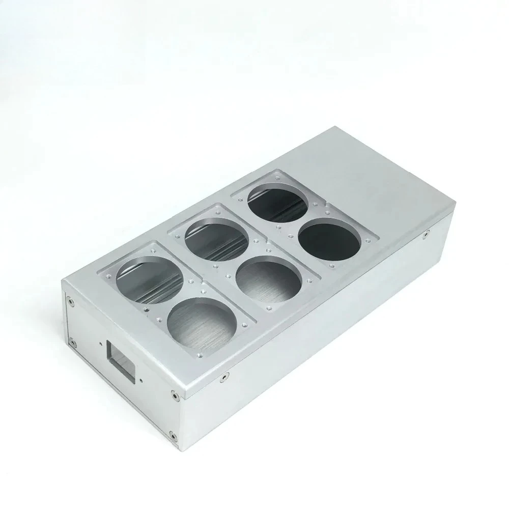 Full aluminum HiFi US power case DIY box HIFI EU power case European standard power socket chassis