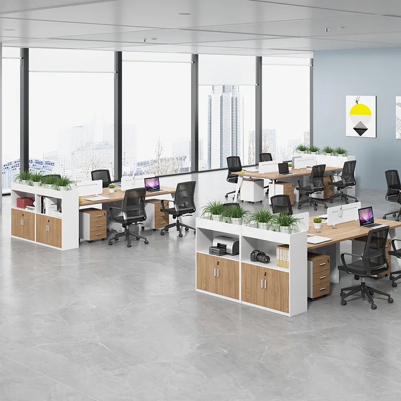 Mueble con ranuras para flores, separador de plantas verdes, biombo de oficina, mueble bajo, soporte para flores, almacenamiento