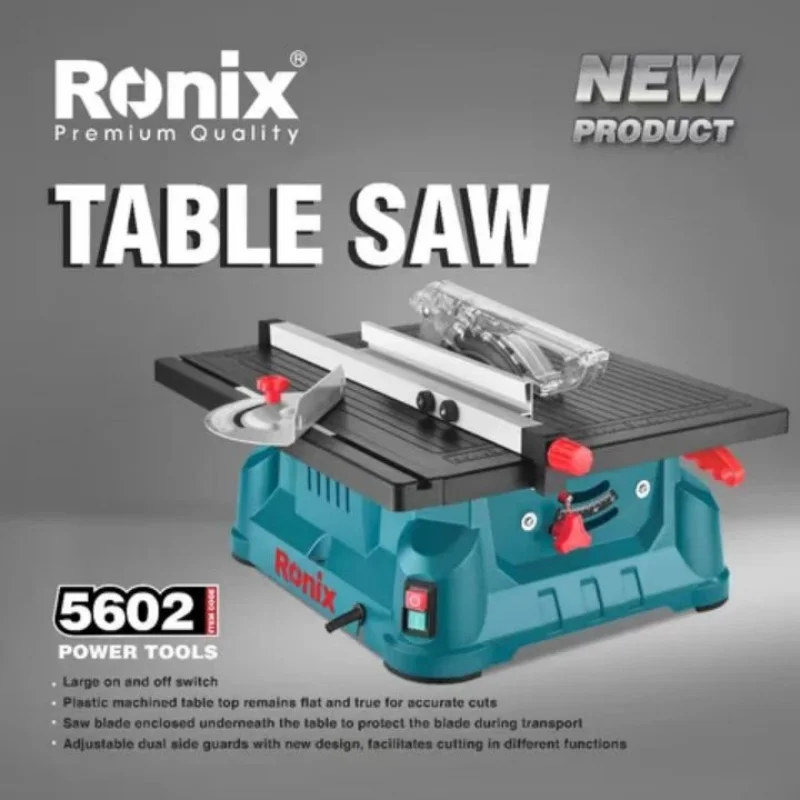 RONIX 5601/5602 Panel saw machine wood cutting wood panel bench electric saw wood optimized table saw,portable bench saw