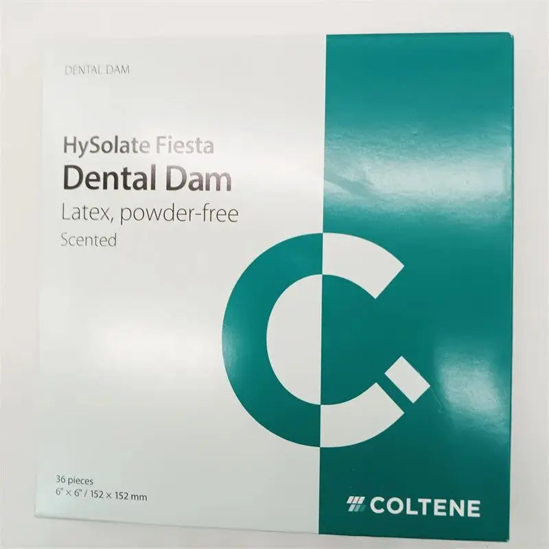 Coltene HySolate Dental Dam Rubber Latex Colored Scented - Detail 1