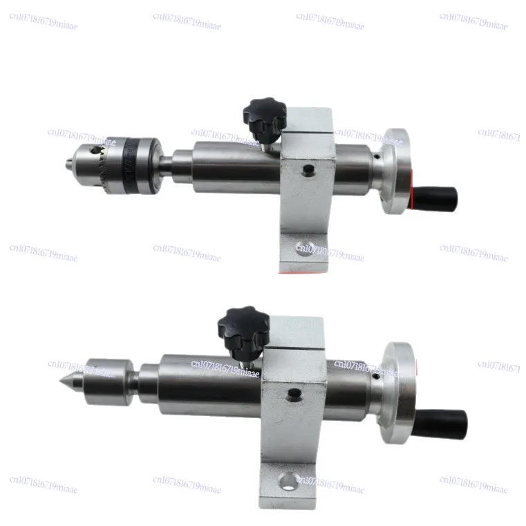 Miniature Bead Machine Telescopic Tail Top Seat Small Woodworking Lathe Rotary Movable Top Dome Pointed Plum Blossom Thimble
