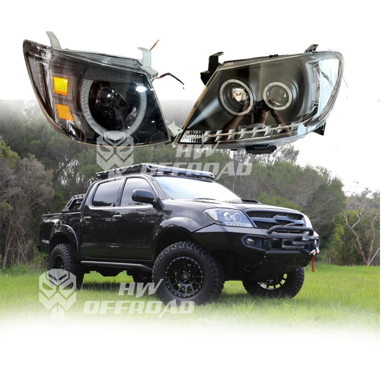 

Автомобильные светодиодные проекционные фары DRL для Hilux Vigo 2005-2011 (2005, 2006, 2007, 2008, 2009, 2010, 2011)