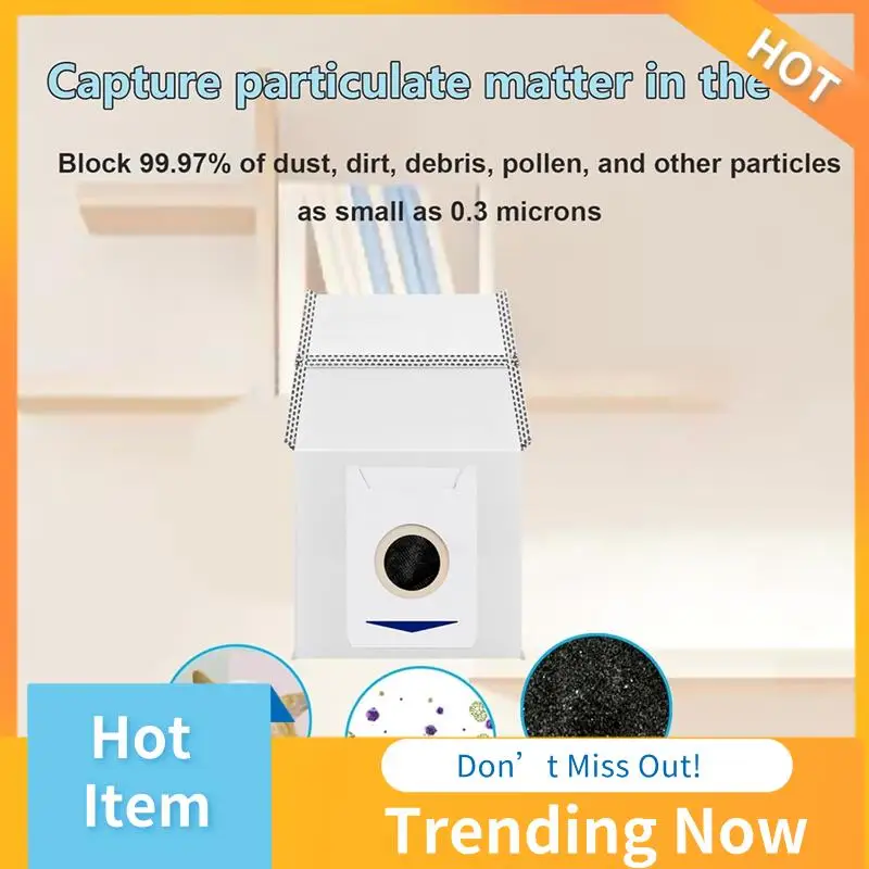 BBNV-14 個真空バッグ ECOVACS DEEBOT T30 オムニ/T30 最大/T30 プロロボット掃除機交換用ゴミ袋