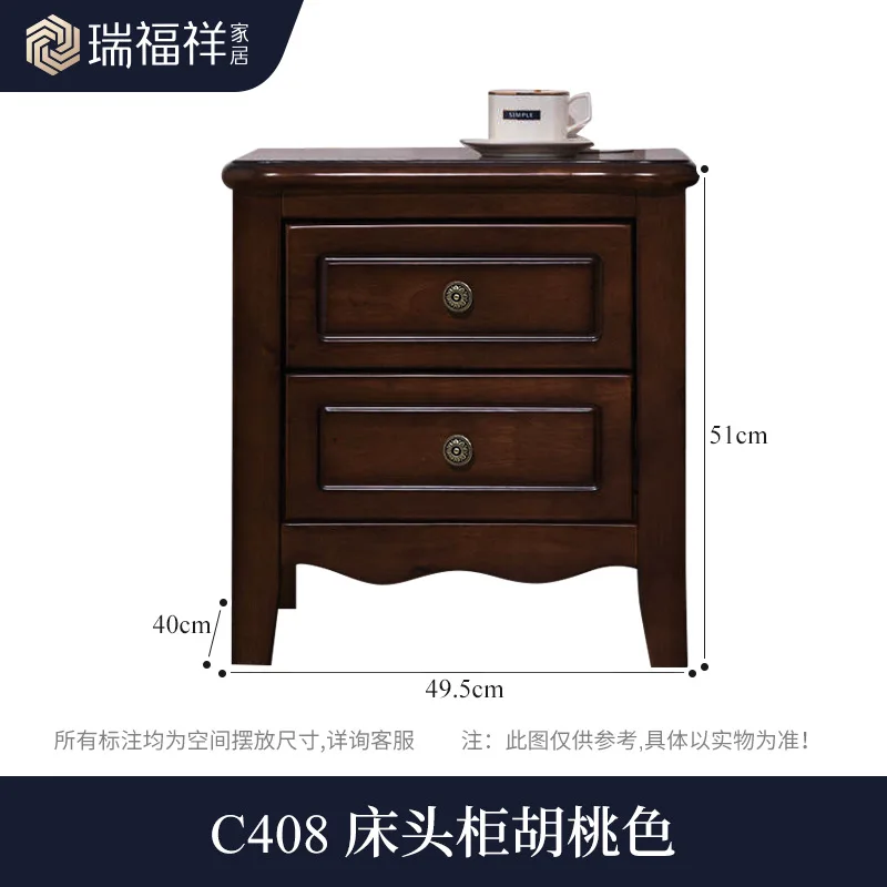 Letto per bambini in mogano americano completamente in legno massello, letto singolo semplice