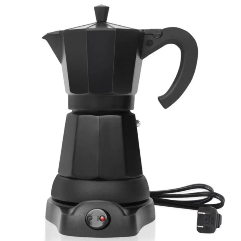 

Aluminum Electric Mocha Pot Coffee Maker, Household Fast and Convenient Electric Coffee Pot