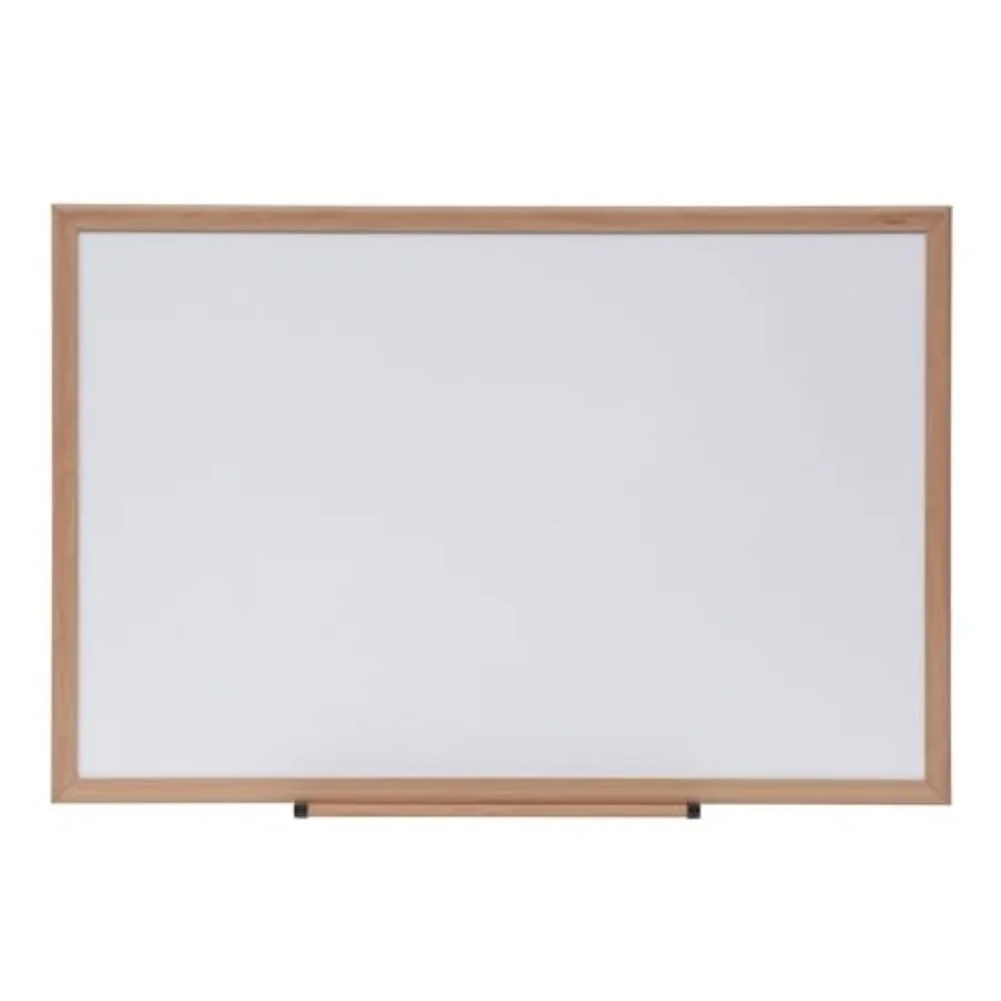 

Доска для сухого стирания 43619, меламиновая, 36 x 24, в дубовой раме