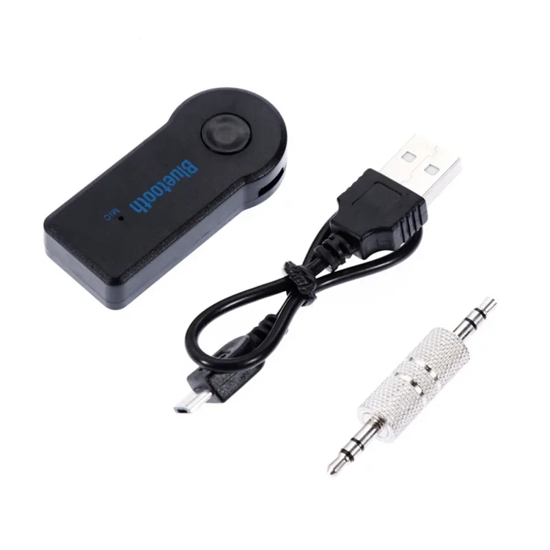 Adattatore trasmettitore ricevitore Bluetooth 5.0 Wireless 3 in 1 adattatore USB ricevitore Audio caricabatteria da auto Bluetooth Aux per auto per