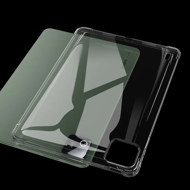 Airbags Soft TPU For Xiaomi Pad 8 Pro 11.2 inch 2025 Case Clear Cover for MiPad 8 11.2" Transparent Silicon Back Tablet Cover