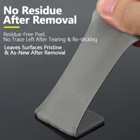 3M High Strength Double Sided Foam Tape Waterproof Heat Resistant No Trace Adhesive for Car ETC Dash Cam Home Fix 6