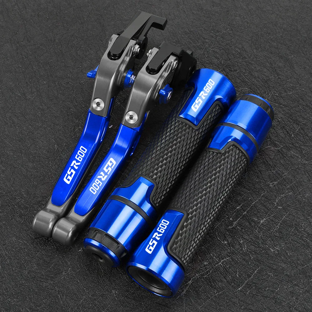 Motorcycle Accessories Brake Clutch Levers Handlebar Grip Handles bar Hand Grips FOR SUZUKI GSR600 2006 2007 2008 2009 2010 2011