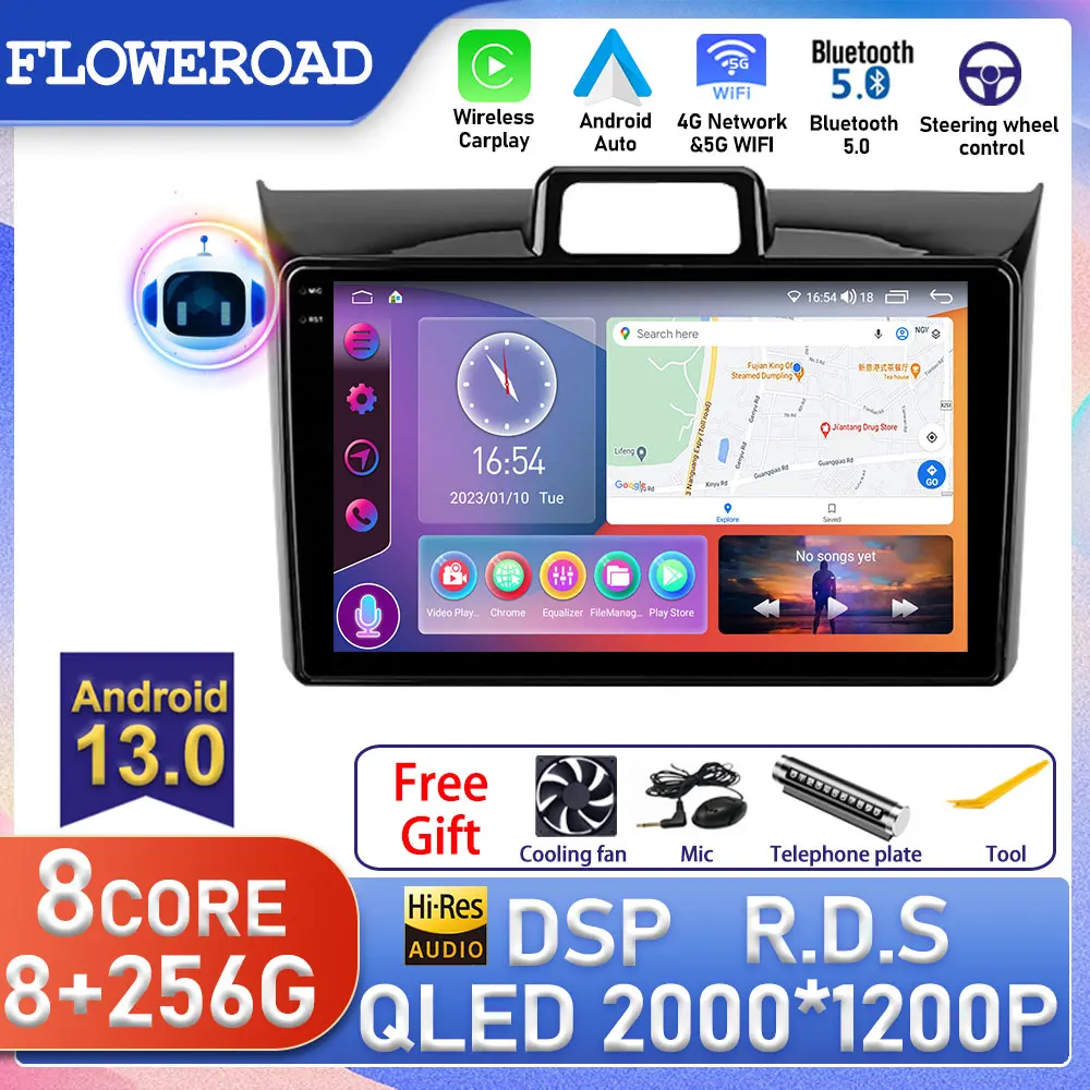 

Android For Toyota Corolla Axio 2 Fielder 3 E160 2012 - 2021 Car Radio Multimedia Video Player Navigation GPS Carplay Screen