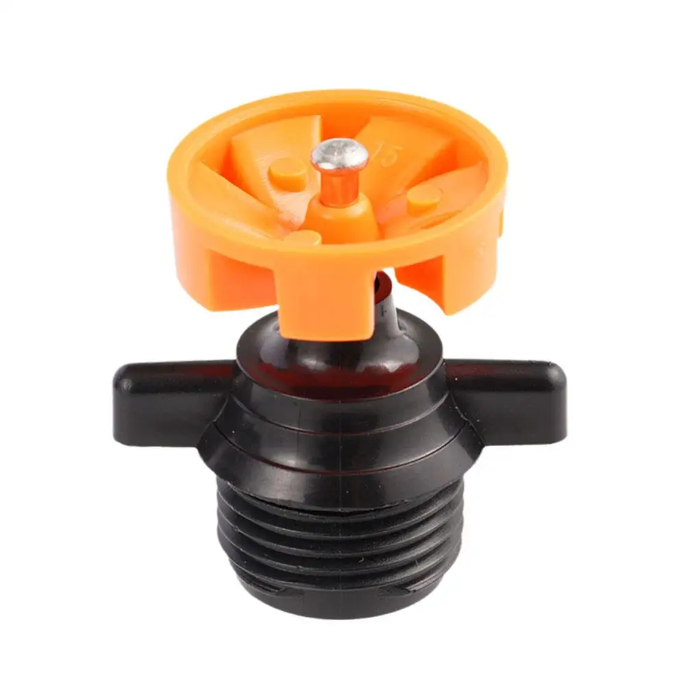 Jardim Agrícola Invertido Terra Inserção Plástico Bico, 360 ° Rotação Sprinkler, Ferramenta de Irrigação, 1/2 "Rosca Masculina, 1 Pc, 10Pcs