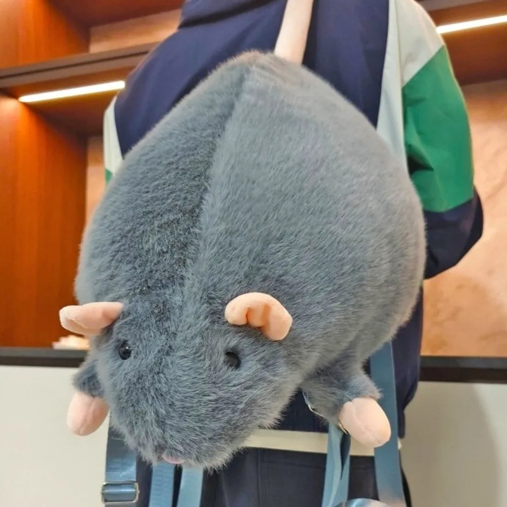 

Gifts Cartoon Flower Branch Rat Backpack Flower Branch Rat Soft Mouse Cute Animal Figure