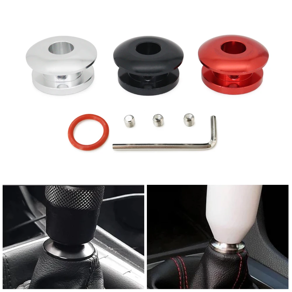 Universal Shift Knob Stopper Shifting Head Limiter Fixed Base Gear Head Buckle Aluminum Car Gear Knob Limiter