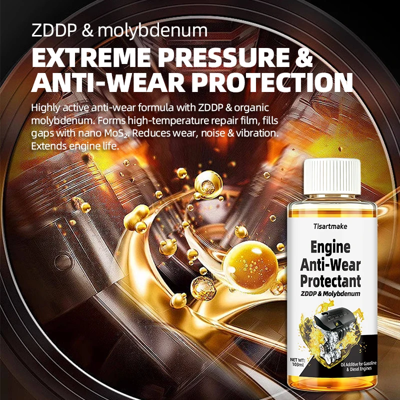 Engine Carbon Removal Repair Agent Highly Effective Engine Anti-Wear Protectant Engine Oil Noise Reduction And Anti-Shaking