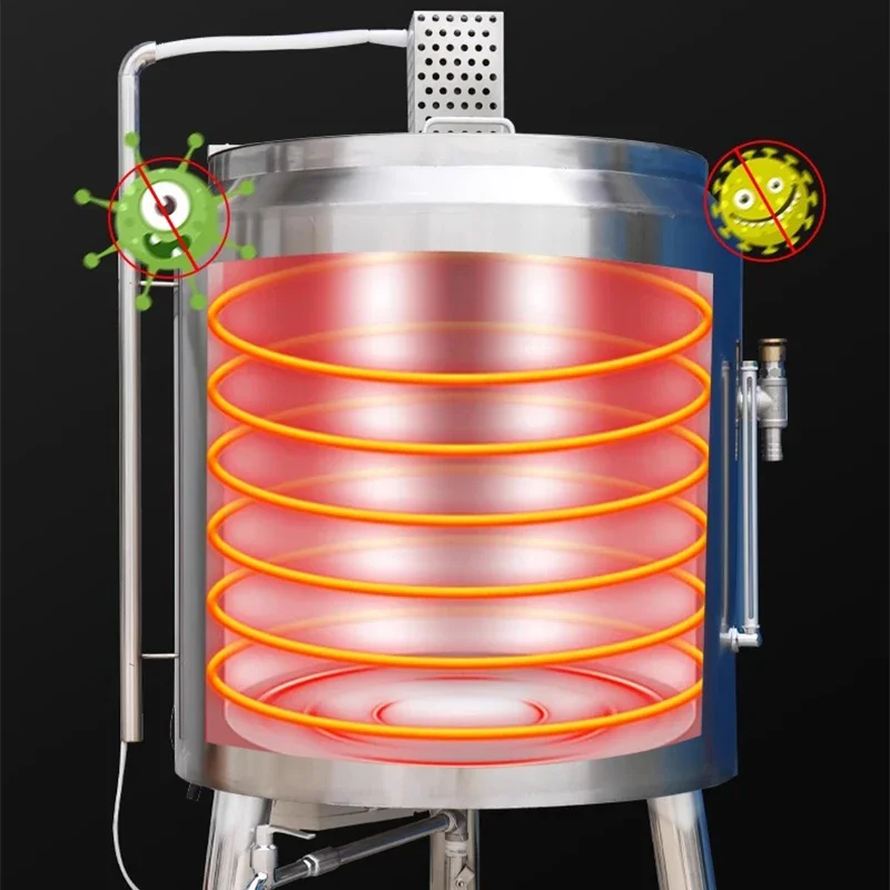 商用のフレッシュミルク滅菌機,自動,10l