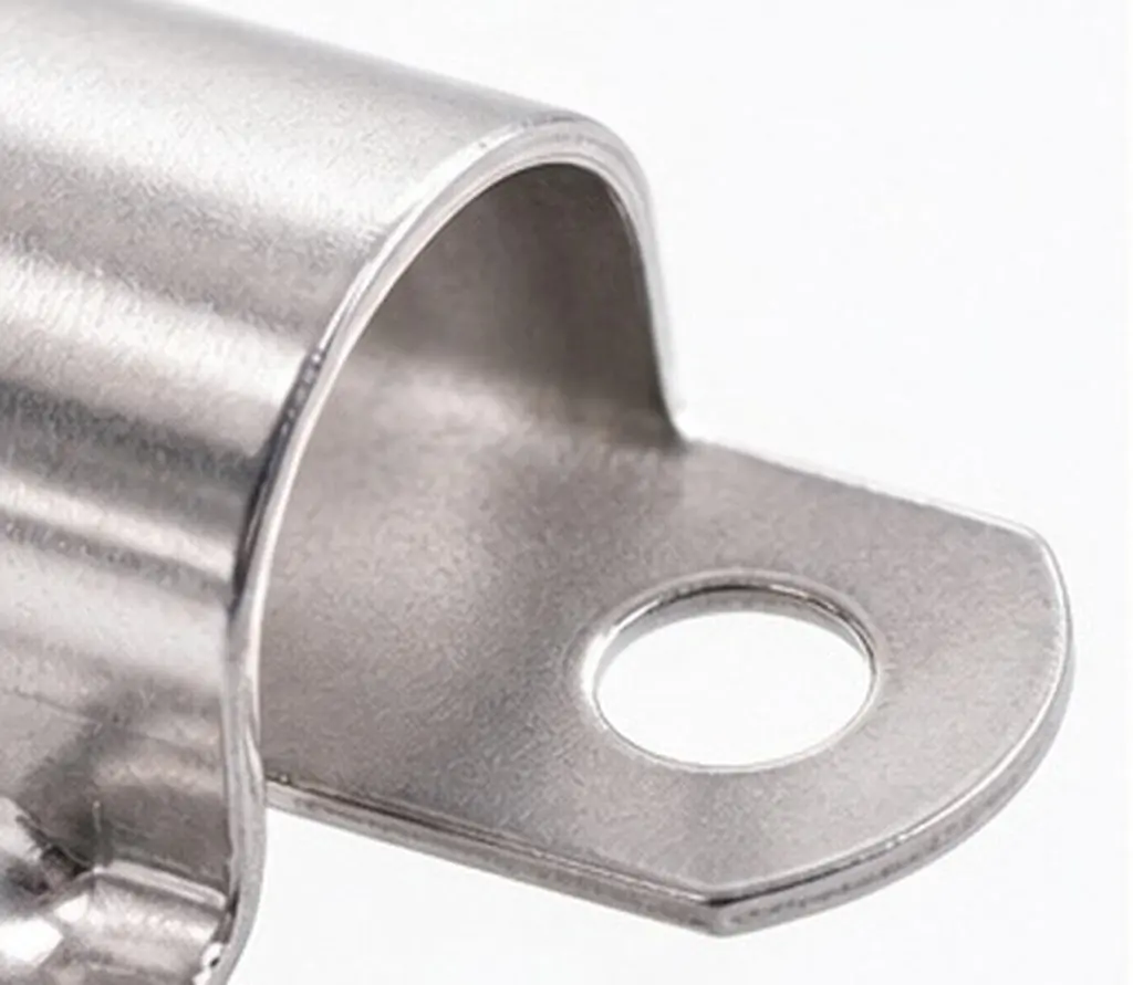 30pcs Pipe Clamp Stainless Steel Fixed U Shape Clamp Clasp Support For Automotive Industrial Boat Tube Fastener