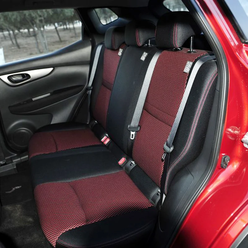 وسادة مقاعد الكتان لنيسان قاشقاي 2012 2015 2016 2018 أغطية المقاعد المخصصة تناسب مقعد السيارات يدعم تصفيف السيارة 12 قطعة/المجموعة #2