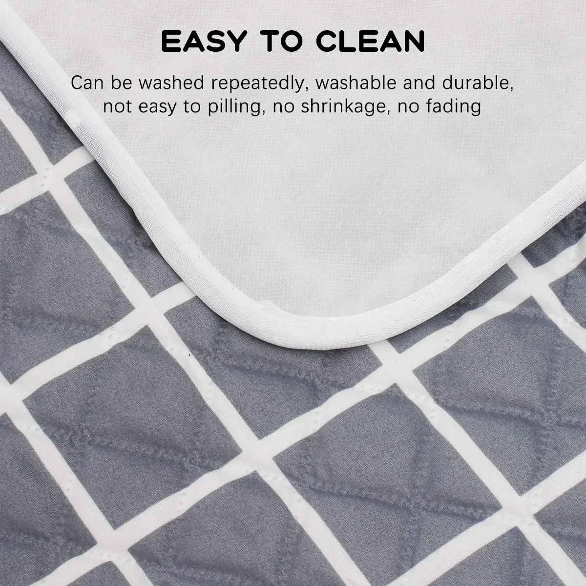 Waterproof Washable Incontinence Bed Pad Reusable Changing Pad Sheet Urine Mat Nappy Diaper Mattress Protector Cover Kids Adult