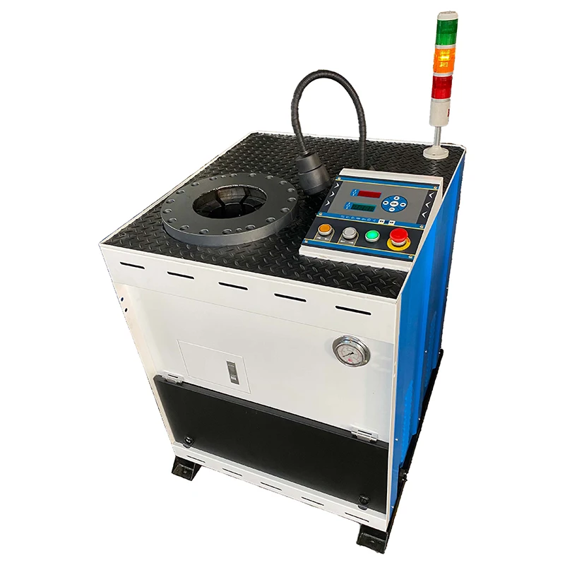 New Computer-Controlled 2-inch Air Spring Crimping Machine | High-Precision Rubber Hose Crimper for Industrial Use