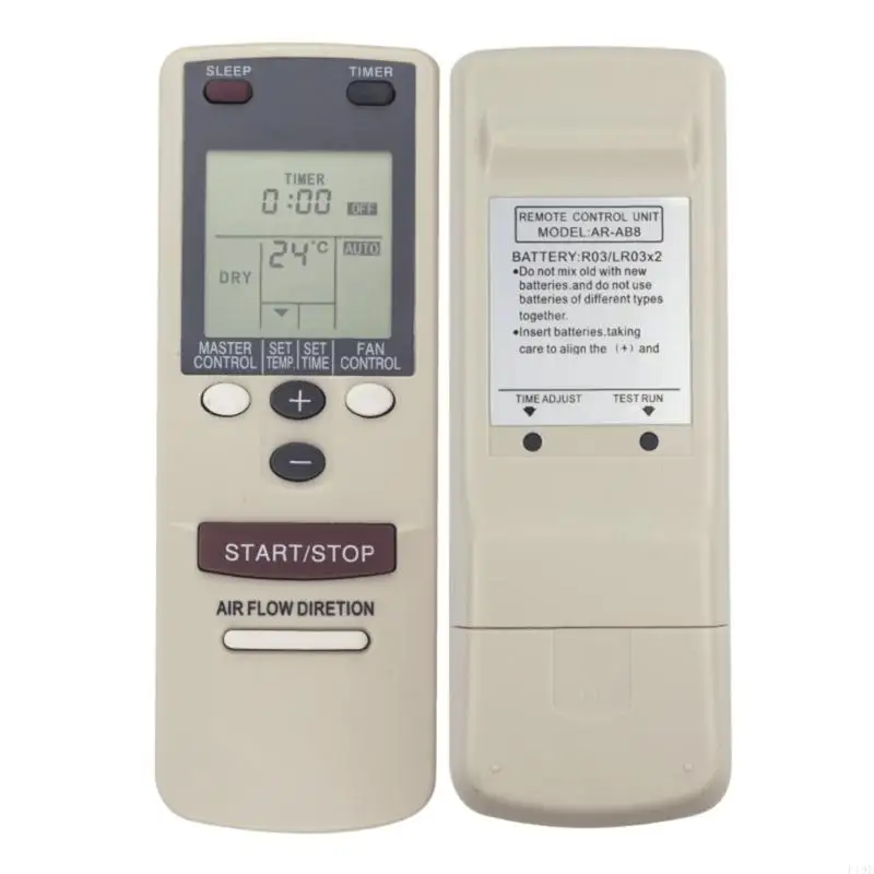 Fast Responsing Controller Universally Remote Control Suitable for Device Control Plastic Texture Ergonomic Design F19E