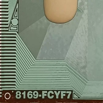 ملف COF الأصلي علامة التبويب LCD Driver IC ، 8169-FCYF7 ، جديد ، 1 واع