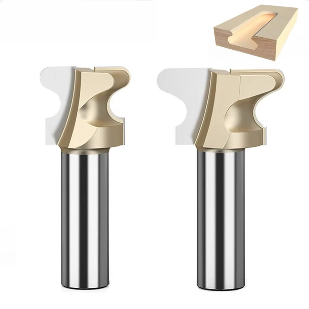 Professional Grade Arc Nail Drawer Pull Router Bit Door Handle Slotting Milling Cutter Woodworking Grooving CNC Bits