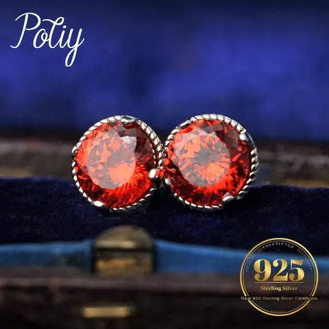 여성용 925 스털링 실버 롱 와이어 태슬 스레드 체인 주사위 펜던트 드롭 귀걸이 트렌디 스트레이트 행잉 주얼리 10 Potiy Vingate 2ct 5A 라운드 새의 둥지 커팅 큐빅 지르코니아 Fenda 컬러 보석 솔리테어 스터드 귀걸이 925 스털링 실버