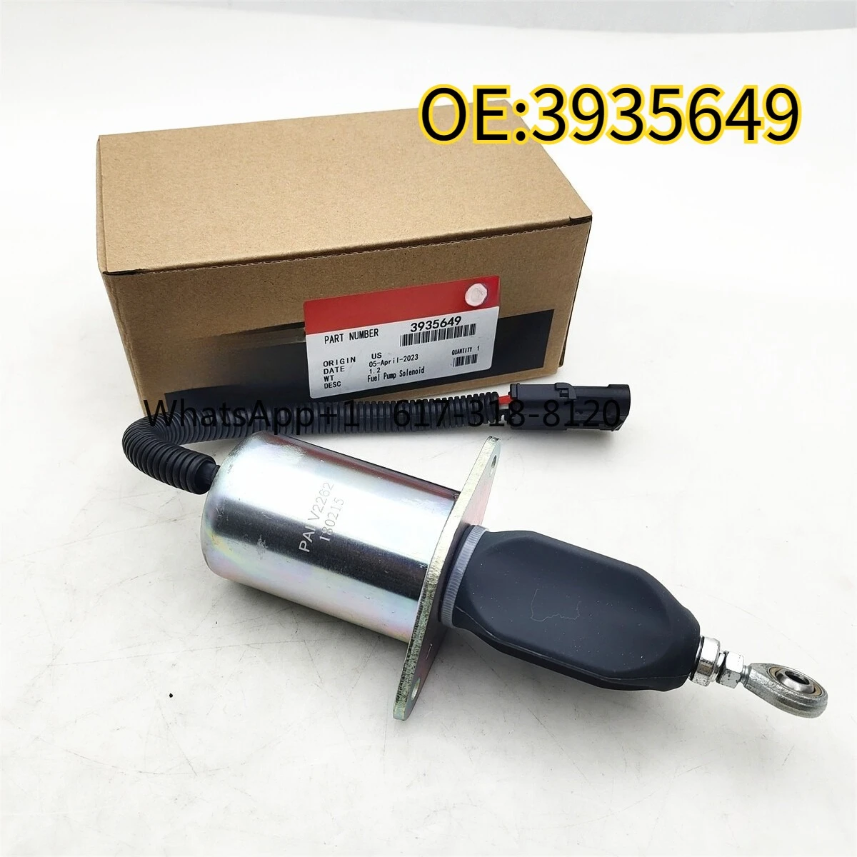 

For 3935649 Fuel Shut Off Solenoid Fits for C ummins 5.9L, 8.3L SC8.3 Engine