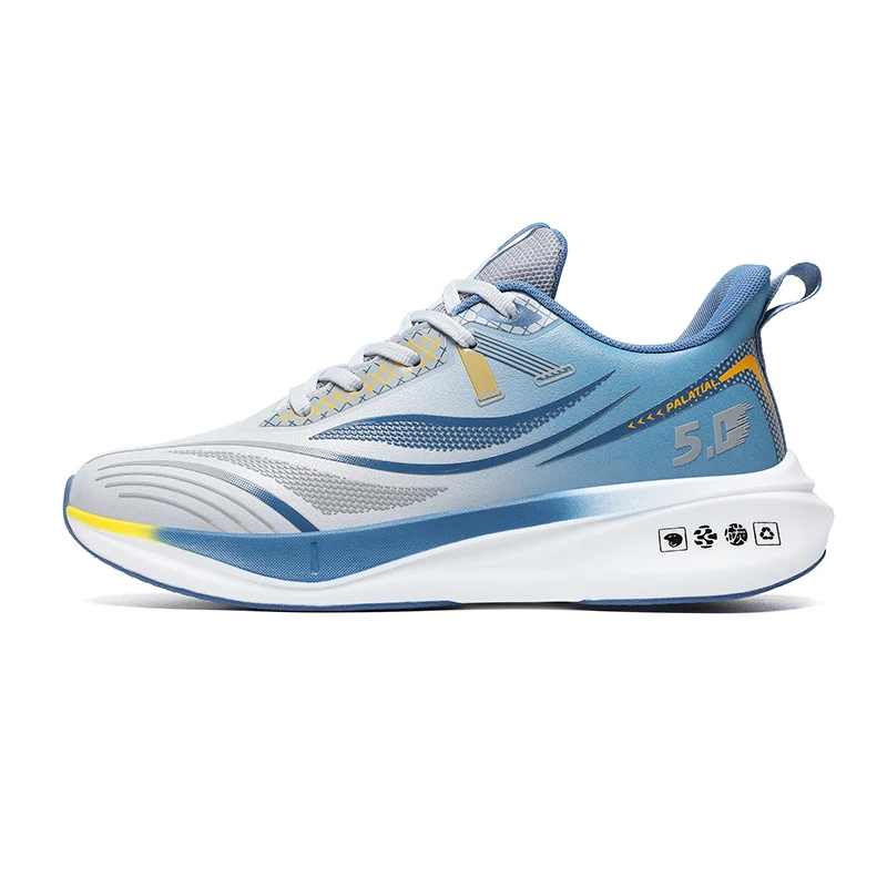 Running Shoes for Men, Shock-Absorbing Ultra-Light Sports Shoes, Autumn Men's Shoes, Student and Youth Carbon Plate Running Shoe