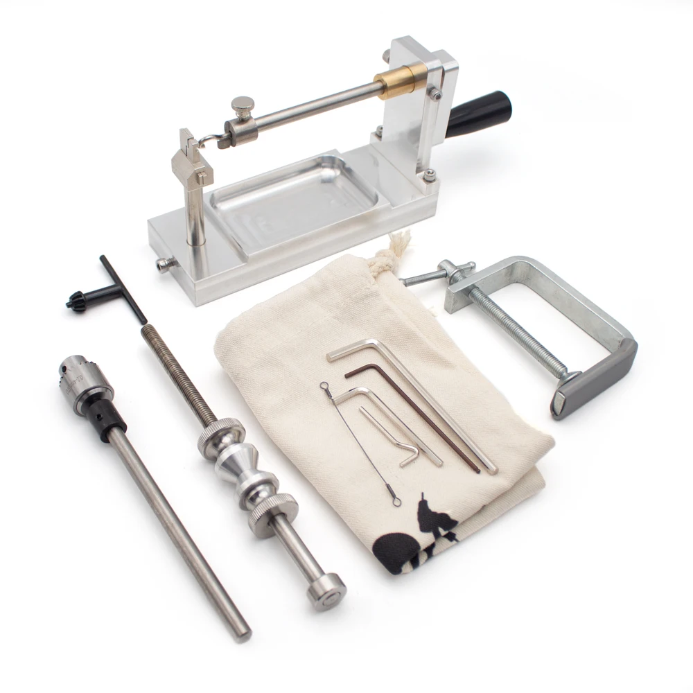 Wire Bending & Coiling Tool – Slow Pitch Jig, Fly Tying, Bait Making, and Reel Winding All-in-One Kit
