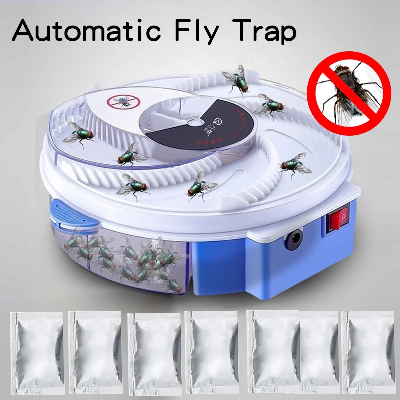 

Electric Pest Killer USB Insect Pest Catcher Pest Reject Control Repeller Fly Trap Automatic Flycatcher Indoor Outdoor