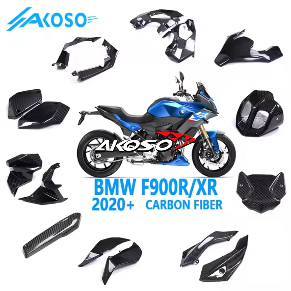 

100% 3K Carbon Fiber Motorcycle Full Set Fairing Kit Fender Guard Mudguard 2024 2023 2022 2021 For BMW F900 XR 2025