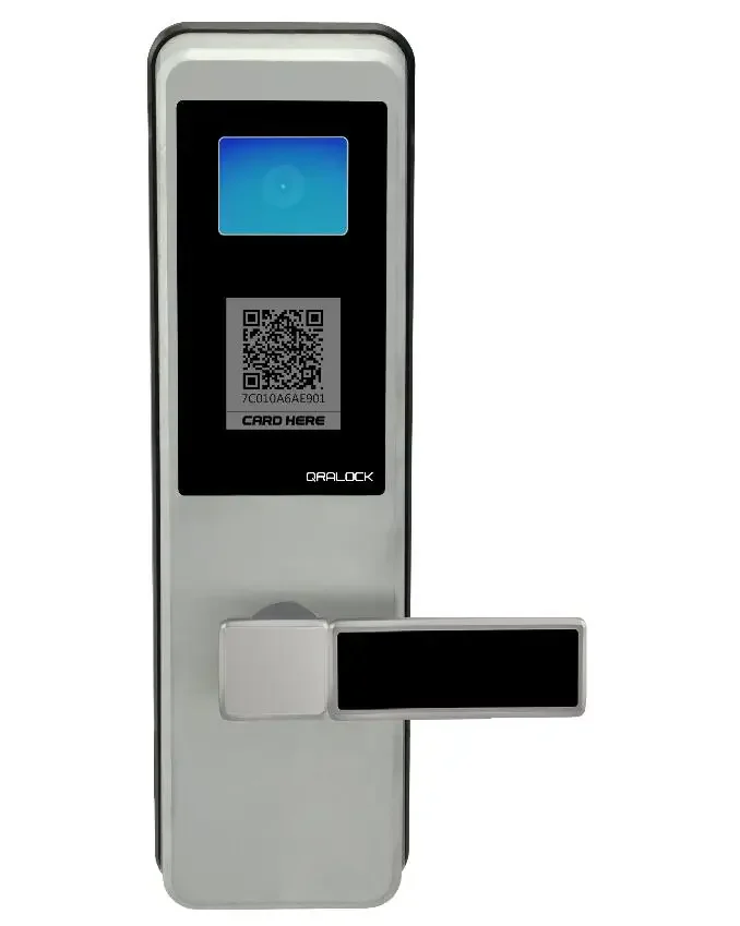 Qr Code Function Digital Door Locks With Smart Lock Knob