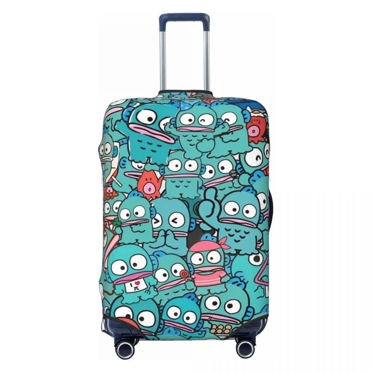 Sanrio Hangyodon Woodstock con gli amici Coprivaligia Vacanza Viaggi Divertimento Bagagli Forniture Protezione