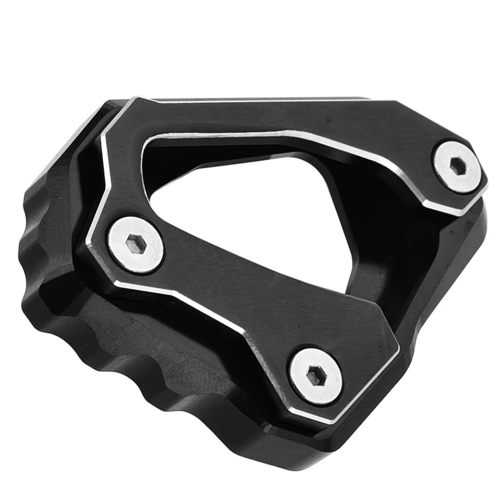 Extensão do suporte lateral da motocicleta, almofada de suporte, placa extensor, apto para Yamaha MT 10, MT10 SP, ABS MT-10, 2020, 2021, 2022, 2023, 2024