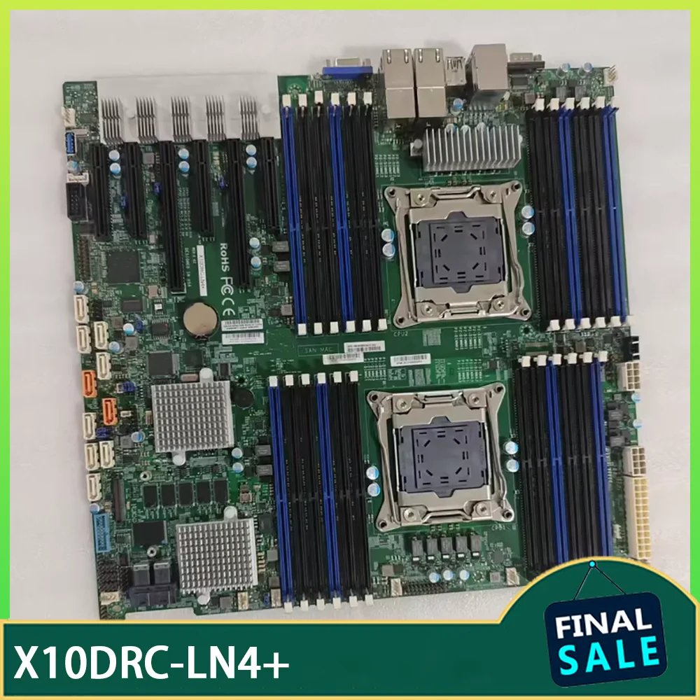 The server motherboard X10DRC-LN4+