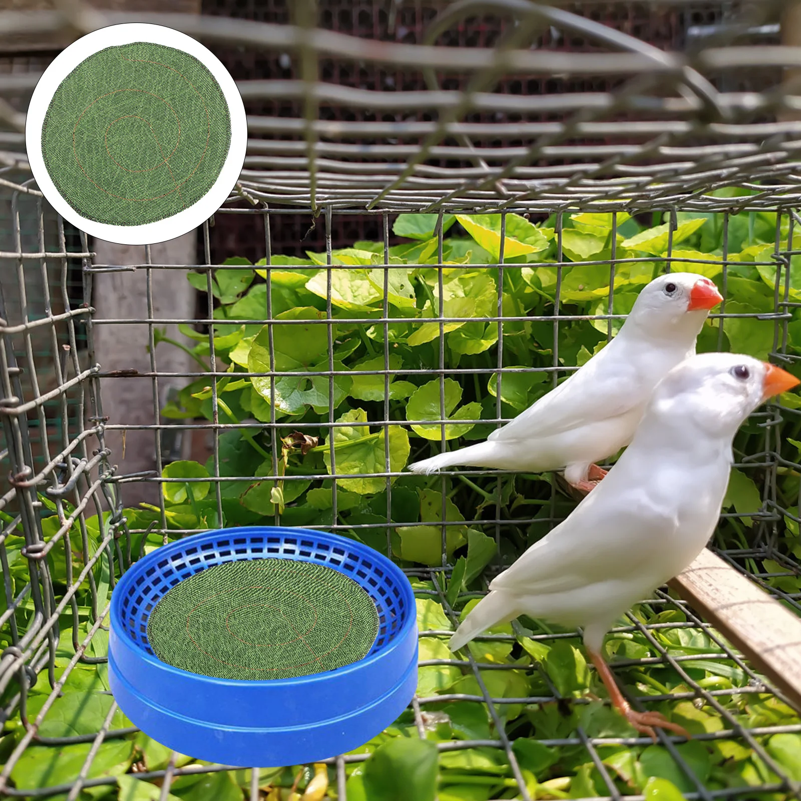 

10Pcs Multi-Layer Cloth Mat Reusable Lightweight Pigeon Nest Pad Durable Dry Breathable Protection Cushion Bird Egg Breeding