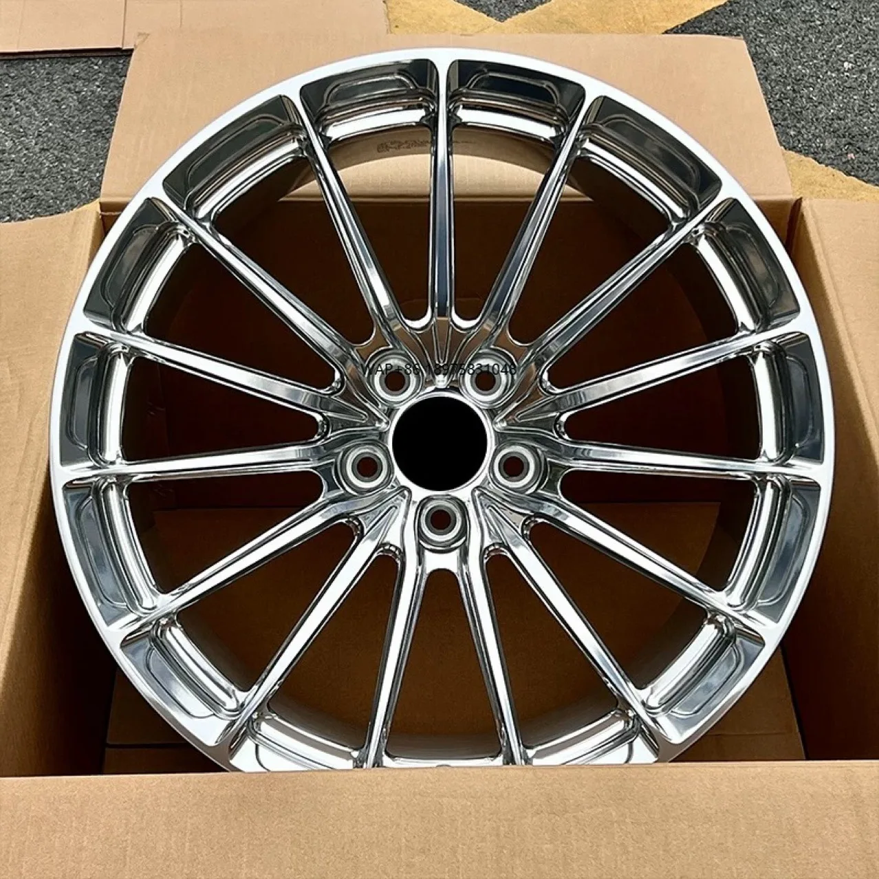 

P103Sc Aluminum Alloy Polished Wheels 18/19/20/21inch 5*114.3 PCD Tons of Modified Forged Blanks