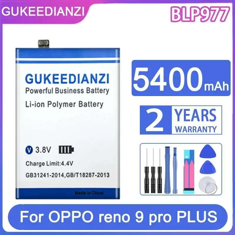

Стабильный аккумулятор емкостью 5400 мАч для мобильного телефона Oppo Reno 9 Pro Plus Pro+ BLP977