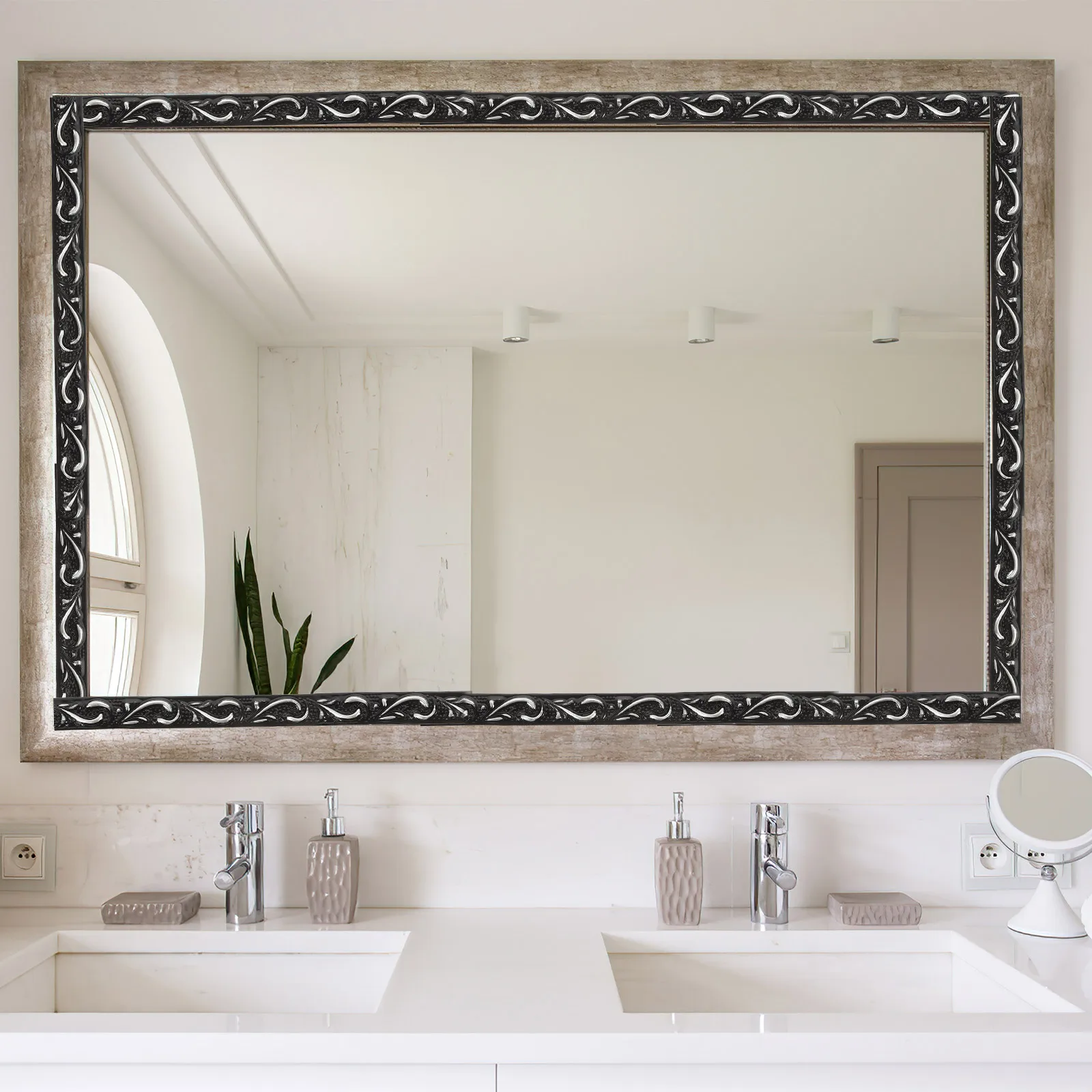 

1 Roll Self-Adhesive Decorative Trim Strip Pvc Flexible Wall Corner Molding For Ceiling Tile Cabinet Countertop Edge Background